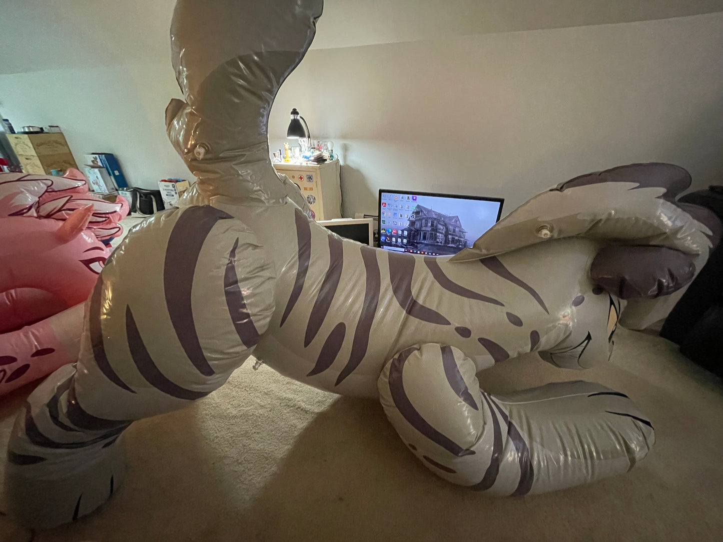 Yeen video horseplay inflatable