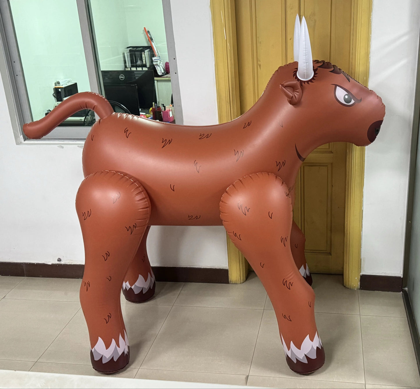 Standing bravostar bull inflatable