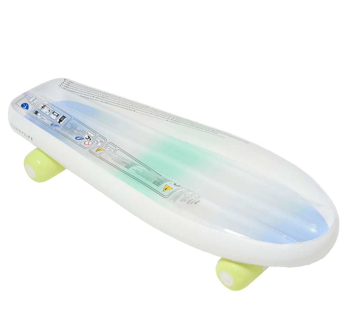 Inflatable skateboard by sunnylife
