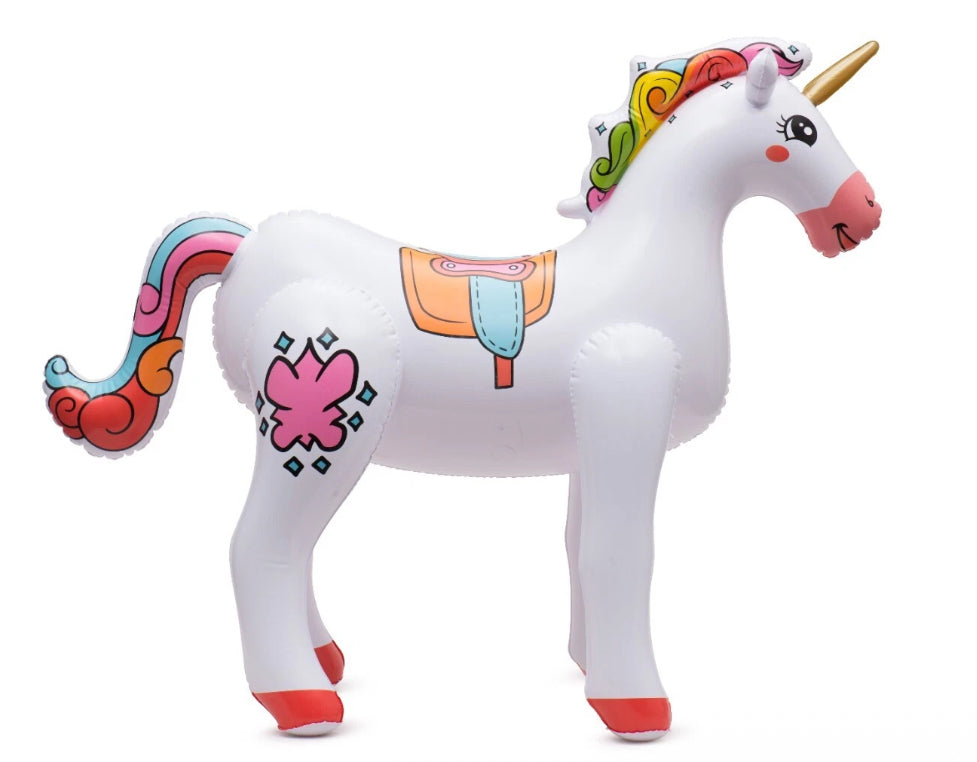Life size inflatable unicorn 40”